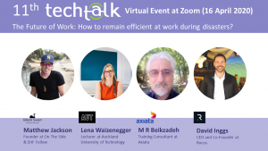 TechTalk #11 – The Future of Work – 14 May 2020