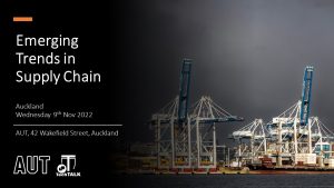 AUT SCM – Emerging trends in supply chain – 9th of November 2022
